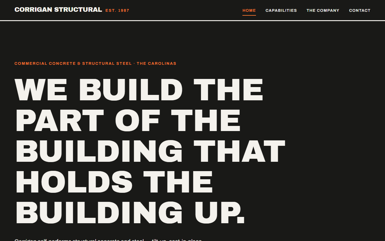 Foundry template — homepage